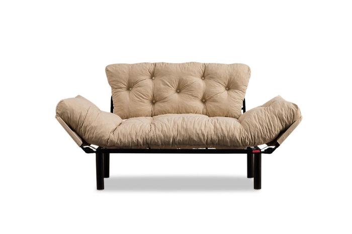 Atelier Del Sofa Nitta - Sofá-Cama de 2 Plazas en Crema Atelier Del Sofa Nitta - Sofá-Cama de 2 Plazas en Crema